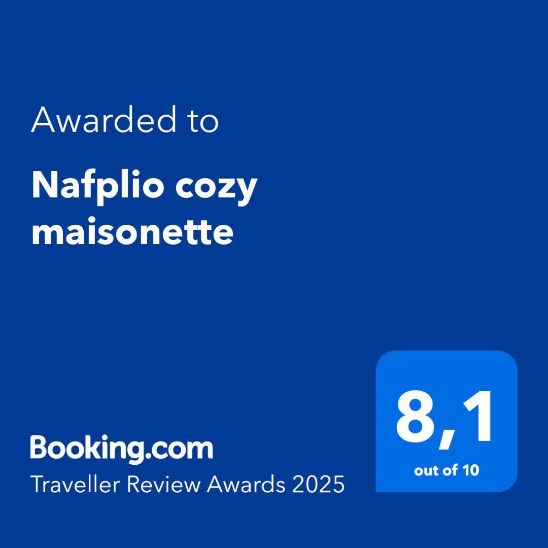 Nafplio Cozy Maisonette Buitenkant foto
